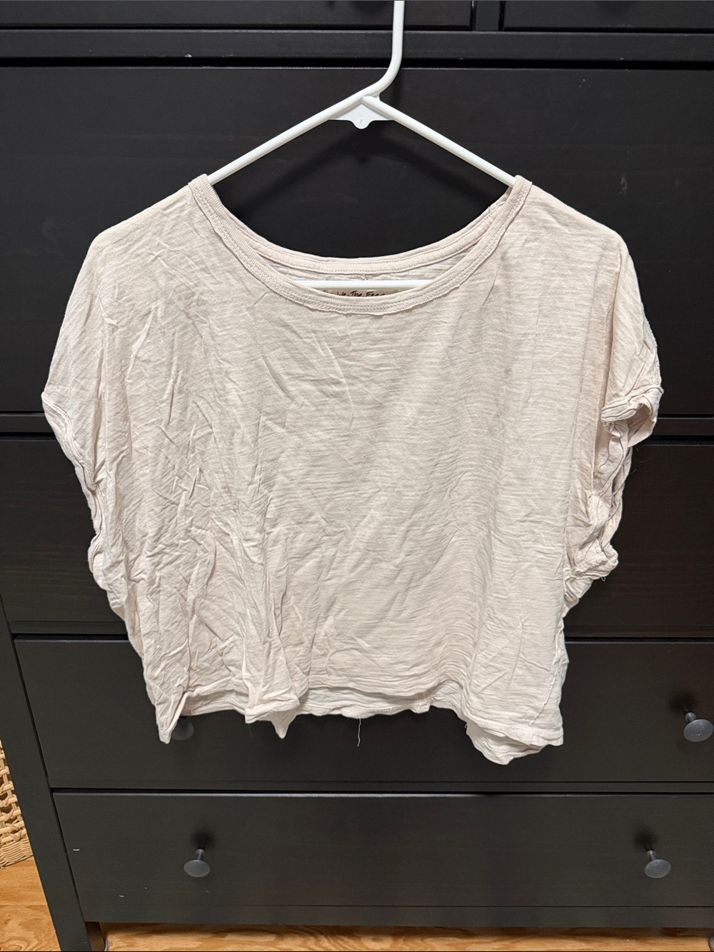 We The Free Cream Relaxed Tee